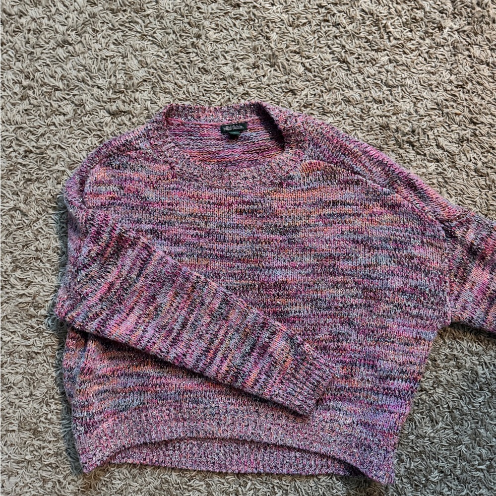 colorful target sweater